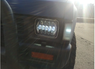 Фары диодные черные с LED для Toyota Hilux Pick Up 89-