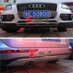 Audi Q5 Накладки на бамперы нержавейка