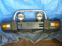 Передний бампер с дугой на Pajero Mini H56A Assy