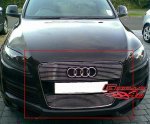 Audi Q7 комплект решеток радиатора на Audi Q7