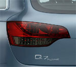 Audi Q7 06 стоп сигналы диодные красно-темные