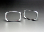 Хромированные накладки на поворотники, комплект 2шт., новые, Япония для Toyota -  Caldina(2003~)