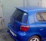 Спойлер верхний на Toyota Vitz 99-05г.