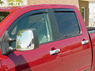 Ветровеки на двери WetherTech черные для Toyota Tundra 2007+