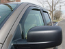 Ветровеки на двери WetherTech черные для Toyota Tundra 2007+