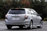 Спойлер задний штатный для Toyota Corolla Fielder 2006-12г.