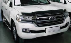 Дефлектор на капот EG для Toyota Land Cruiser 200 2016+ Дефлектор на капот EG для Toyota Land Cruiser 200 2016+