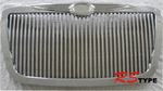 Решетка радиатора хром Dodge style 2 для Chrysler 300C 