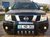 Nissan Navara D40 Frontier Передняя защита (полиуретан) с логотипом до 2010 г.