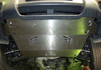 Защита картера (алюминиевая) SUBARU FORESTER (2002-2005)
