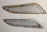 Хромированные накладки на крылья (жабры) для NISSAN PATROL Y62 (2010-) 