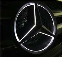 Эмблема с подсветкой в решетку радиатора для Mercedes 