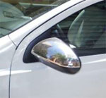Хромированные накладки на зеркала заднего вида для Nissan Qashqai\ Q2\ Dualis