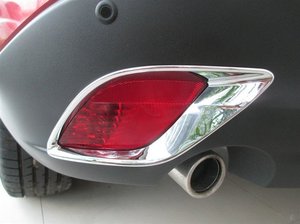 Хром накладки на фонари для Mazda CX-5 (2012-)