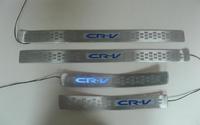 Накладки металлические на пороги 357-CRV-07 HONDA CR-V (07-)
