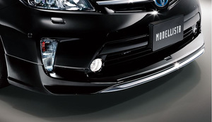 Накладка на передний бампер Modellista для Toyota Prius 2011-up