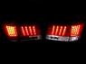 Диодные стоп сигналы красно-белые для Nissan Elgrand 97-02г.