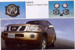 Противотуманные фары в бампер NS075X NISSAN PATROL Y61 (2005-)