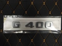 Эмблема G400 на Mercedes