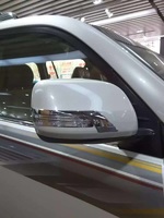 Хром накладки на зеркала для Toyota Land Cruiser 2015+