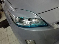 Накладки на фары(реснички) Toyota Prius 2009-up (одна линзовую)