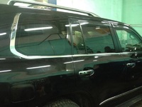Хромированные молдинги на боковые окна LX570 для Lexus LX570