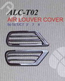 Хромированные накладки на воздуховоды ALC-T02 для LAND CRUISER 100