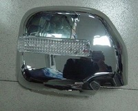 Хромированные накладки с поворотниками на зеркала заднего вида LC Prado 95к.