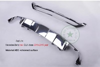 Защитные накладки на бампера для Mercedes GLK300 \350 \260 (2012-15)