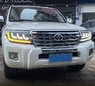 Фары тюнинг для Toyota Land cruiser 200 в стиле Lc 300