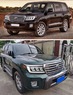 Фары тюнинг для Toyota Land cruiser 200 в стиле Lc 300