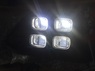 Вставки под туманки с LED огнями для Honda Fit 2013+