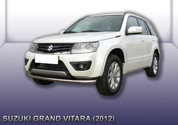 Дуга передняя по низу бампера d-60 радиусная (GVN_8) для Suzuki Grand Vitara (2012)