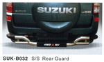 Защита заднего бампера SUK-B032 ESCUDO / GRAND VITARA (05-UP)