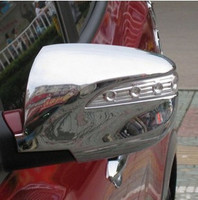 Хромированные накладки с поворотниками на зеркала заднего вида ix35