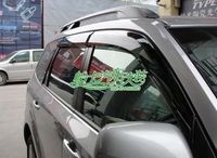 Ветровики на двери темные с крепежом на Audi Q5