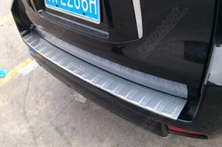 Металлическая накладка на задний бампер для LC Prado 150 (2013г.) Металлическая накладка на задний бампер для LC Prado 150 (2013г.)