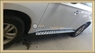 Подножки боковые для Mitsubishi Outlander 2012-