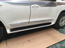 Подножки боковые с подсветкой для Toyota Land Cruiser 2015+