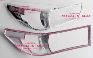 Хром накладки на фары для Toyota Hilux Revo 2015+