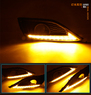 Накладки на туманки с LED огнями для Honda CR-V 2012