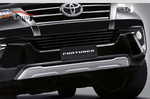 Защиты бампера пластик для Toyota Fortuner 2015-