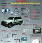 Хромированные накладки кузова FS-L/C10 Тайвань LAND CRUISER 100 (98-04)