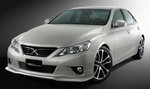 Обвес TRD, передняя накладка на бампер,(губа) Япония для Toyota Mark X 2010г.