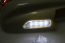 Корпуса зеркала с поворотниками и подсветкой под Mercedes для Lexus LX 470