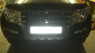 Фары в бампер с LED огнями для Mitsubishi Pajero 2014-2020