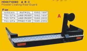 Бампер задний металлический HD00710080A SAFARI / PATROL Y61 95-