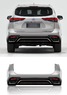 Аэродинамический обвес Lexus Style полный комплект для Toyota Hihlander 2021-