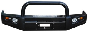Бампер передний металлический HD07-NS-A050 1B LAND CRUISER 80