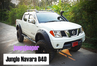 Расширители колесных арок (фендера) Jungle Offroad для Nissan Navara 05-14г.